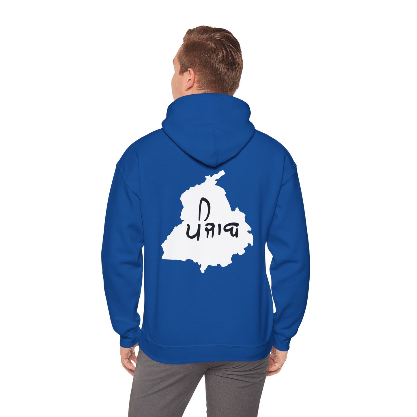 Punjab Map Hooded Sweatshirt