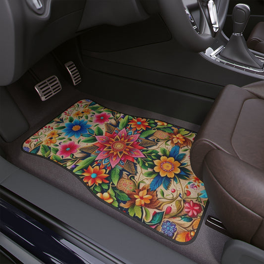 Punjabi Elegance Car Floor Mats