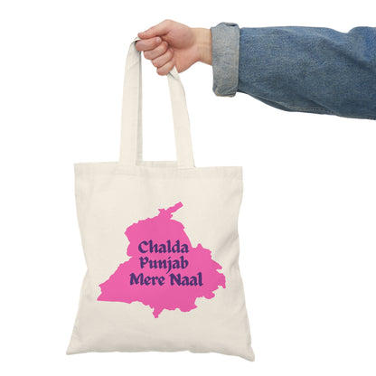 Chalda Punjab Mere Naal Tote Bag