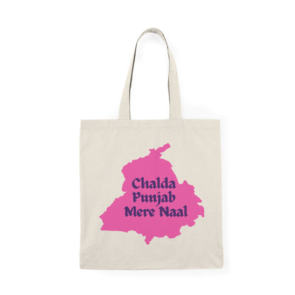 Chalda Punjab Mere Naal Tote Bag