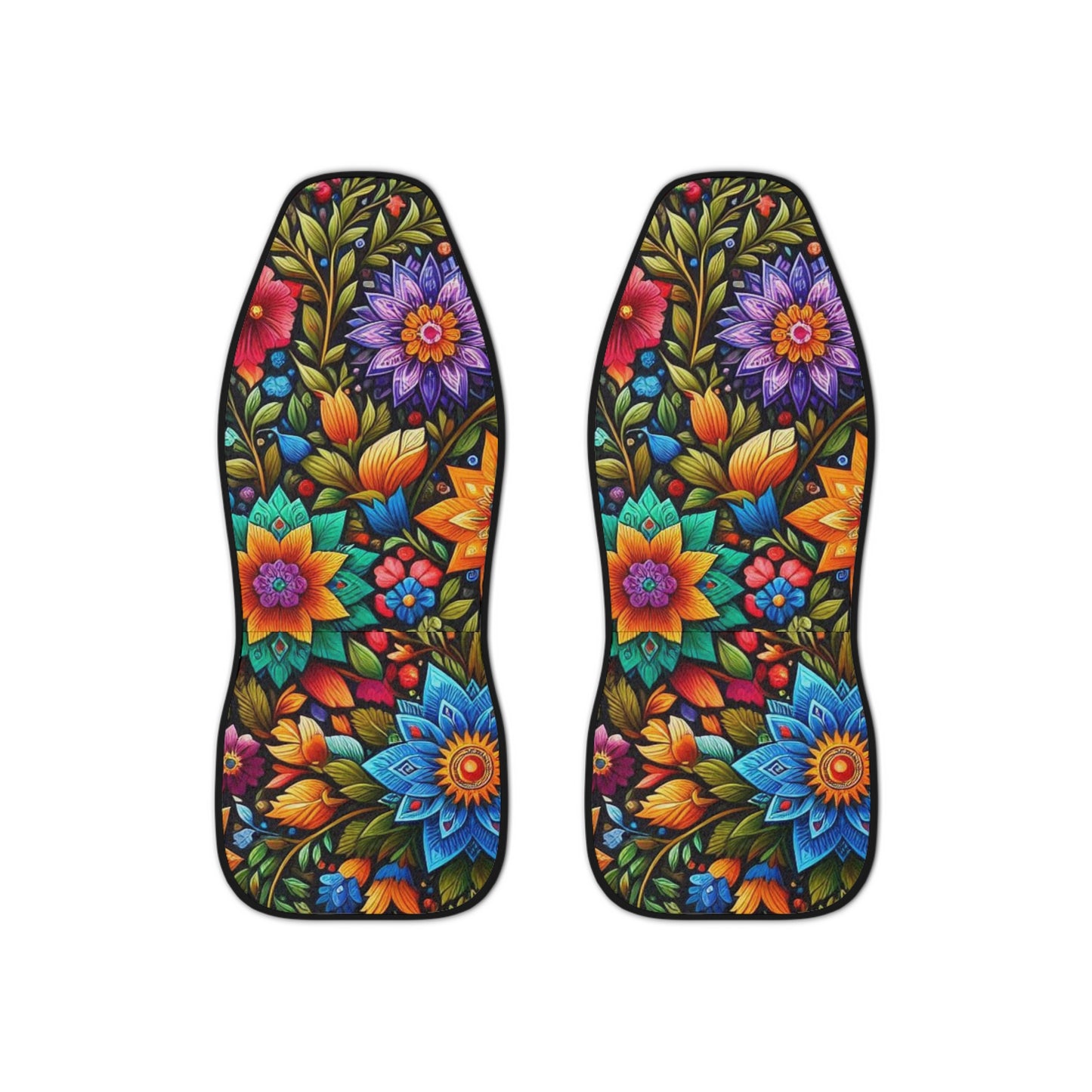 Punjabi Glooming Flowers - Car Seat Covers