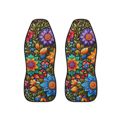 Punjabi Glooming Flowers - Car Seat Covers