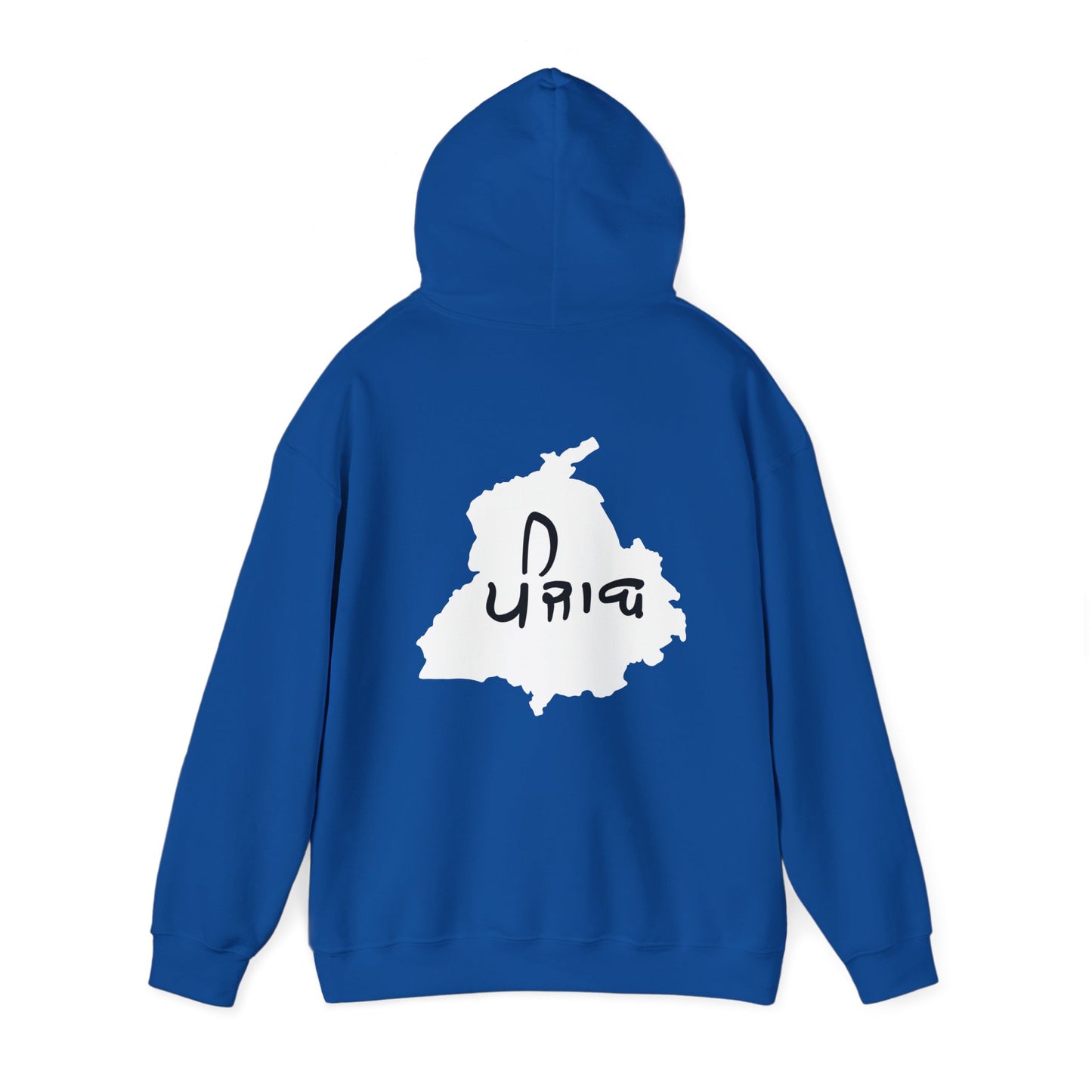 Punjab Map Hooded Sweatshirt