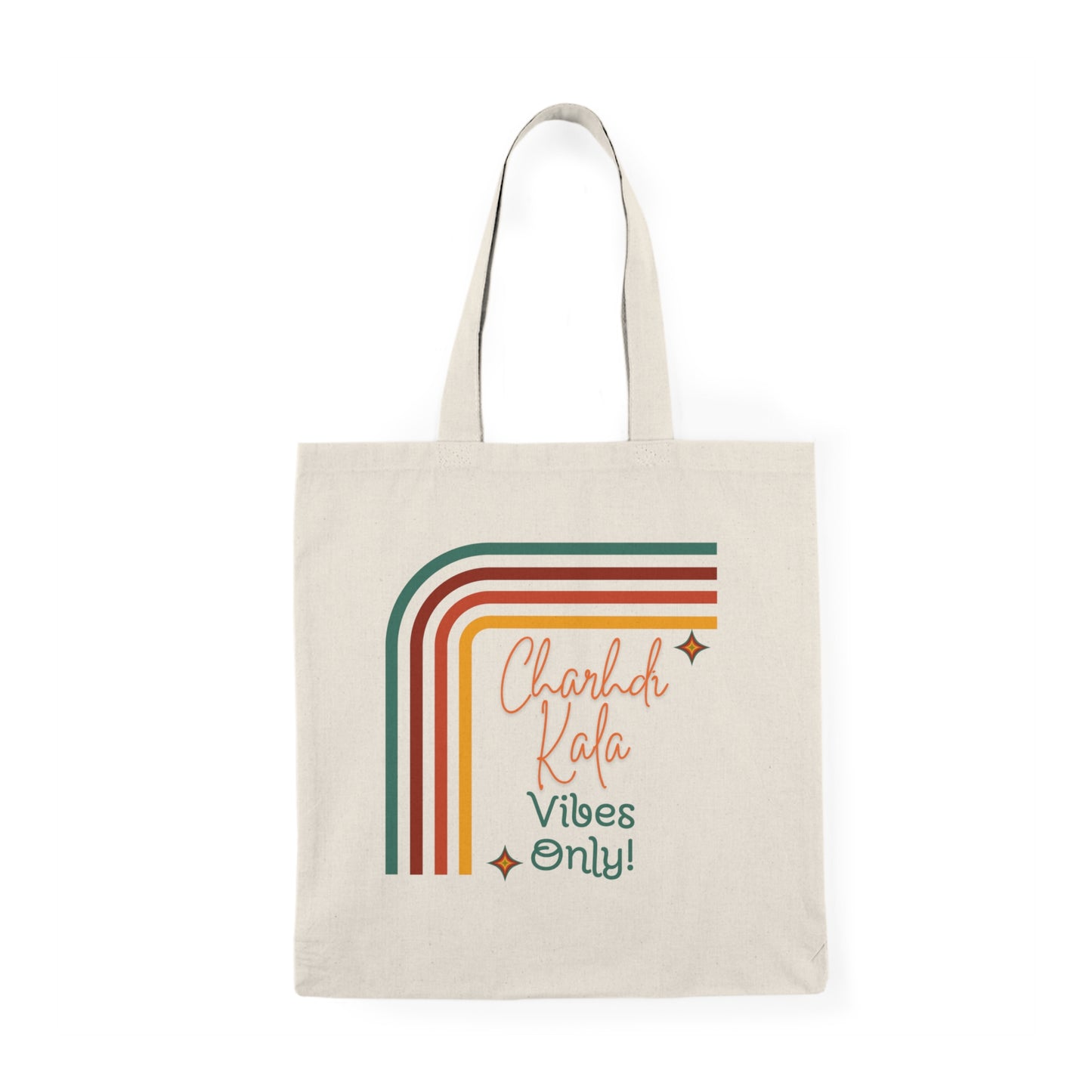 Charhdi Kala Vibes Only Tote Bag