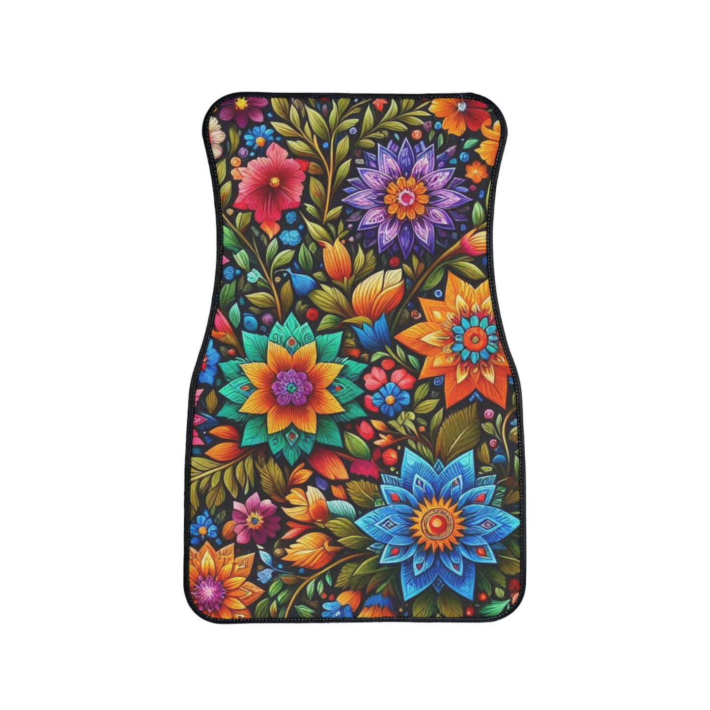 Punjabi Glooming Flowers Car Floor Mats