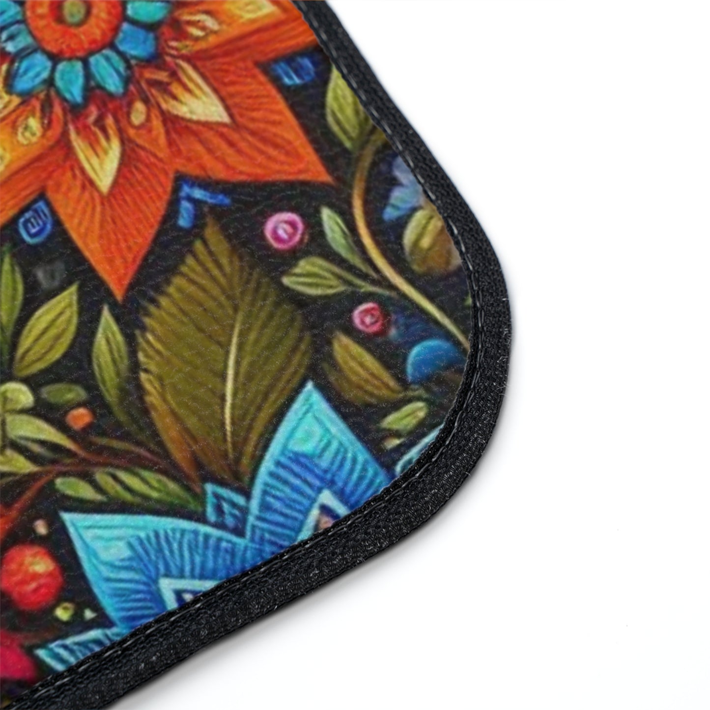 Punjabi Glooming Flowers Car Floor Mats