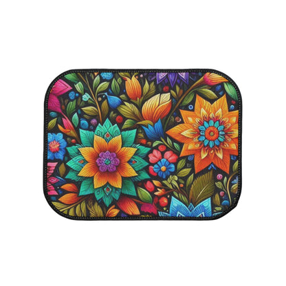 Punjabi Glooming Flowers Car Floor Mats